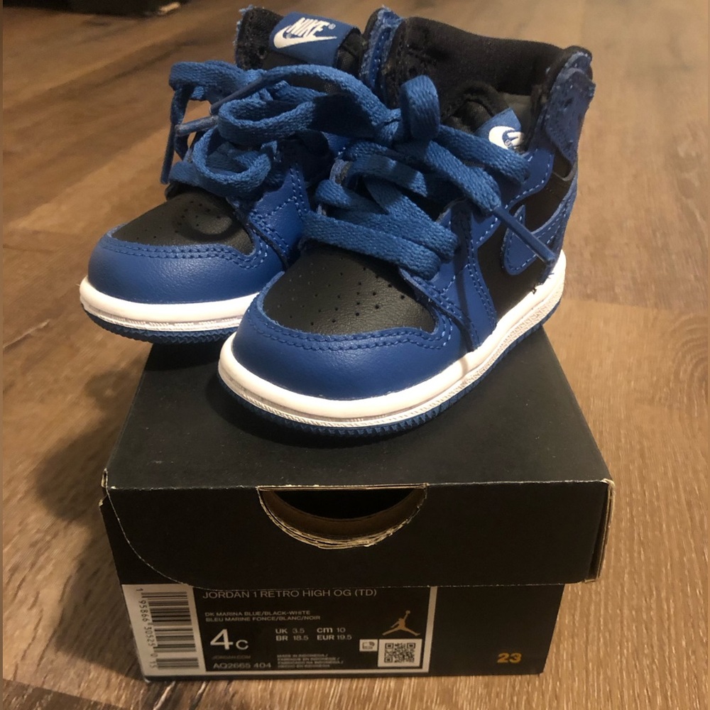Toddlers OG Jordan 1 marina blue